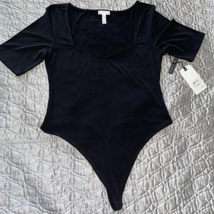 Black Leith Sweetheart Bodysuit (green color is stock website photo) never worn
